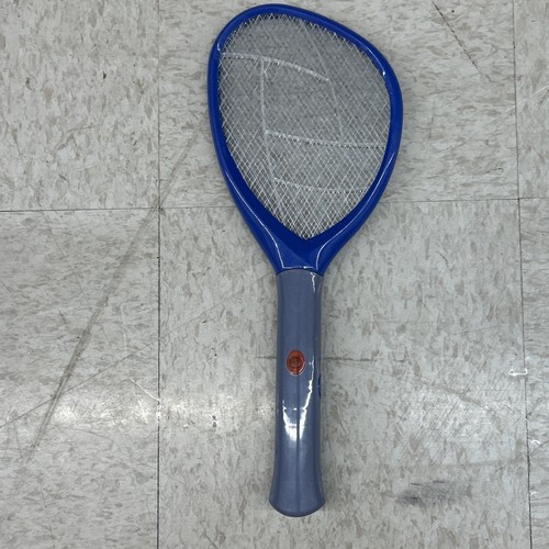 Blue bug zapper racket - racket, fly